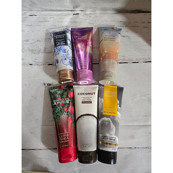 NEW! Bath & Body Works Citrus Apple, Twilight, Coconut, Sunrise, Afternoon Cream - Picture 1 of 14